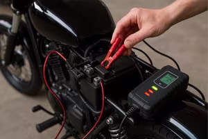 Motorcycle Battery Charging